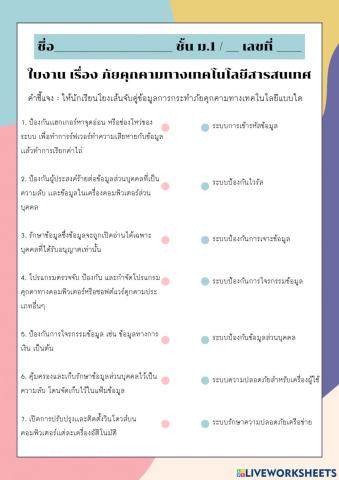 ภัยคุกคามทางเทคโนโลยี