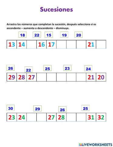 Sucesiones