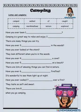 Listening: Camping