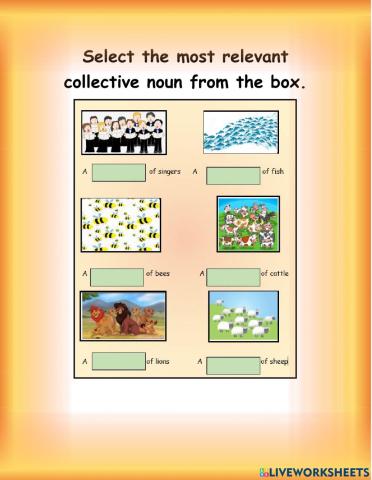 Collective nouns