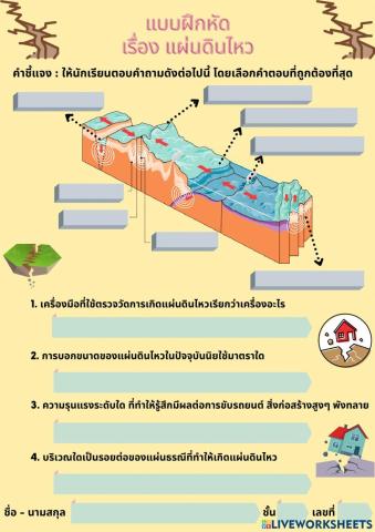 ธรณีพิบัต (แผ่นดินไหว)