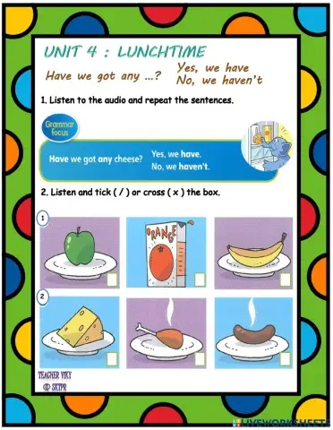 Unit 9 At The Beach (Grammar)