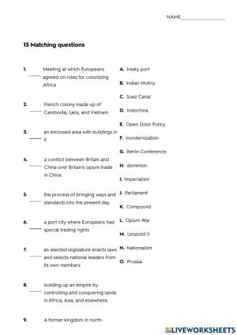 6bTEST- Chapter 17 Vocabulary