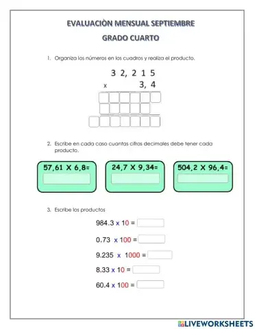 Evaluacion mensual 4