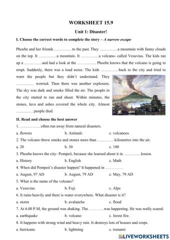 Worksheet 15.9