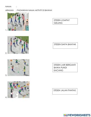 Aktiviti meningkatkan suhu badan