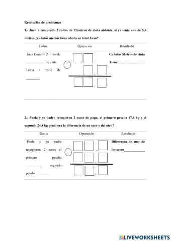 Resolución de problemas