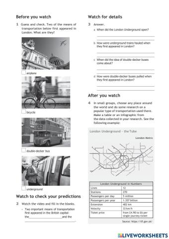 Public transport in London