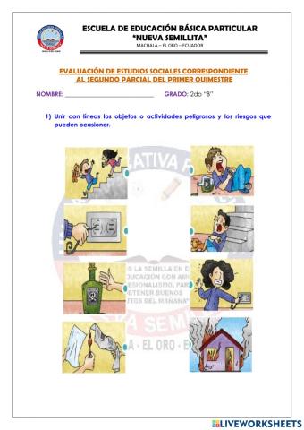 Evaluación de ESTUDIOS SOCIALES-2DO PARCIAL-1Q