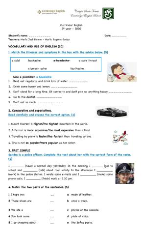 Final Use of English 2nd ST