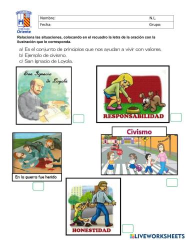 Civismo-Ignacio de Loyola