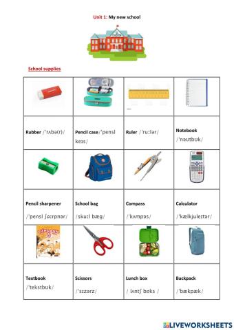 Unit 1: Vocabulary ( speaking)