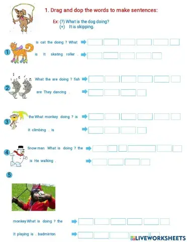 Grade 3-Movers-U1-What is he doing