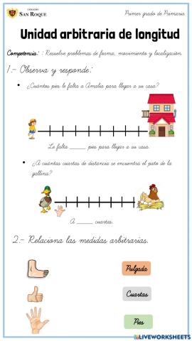 Unidad arbitraria de longitud