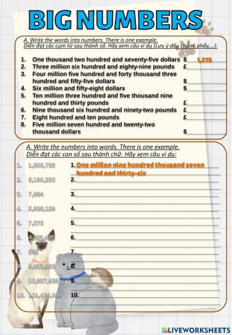 Big numbers
