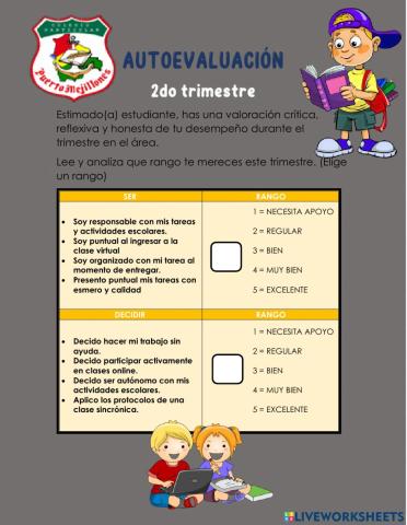 Autoevaluación
