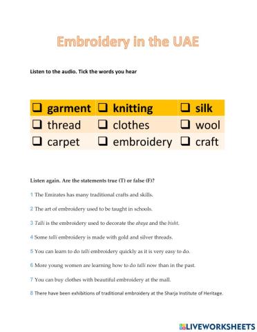 Emirati Embroidery