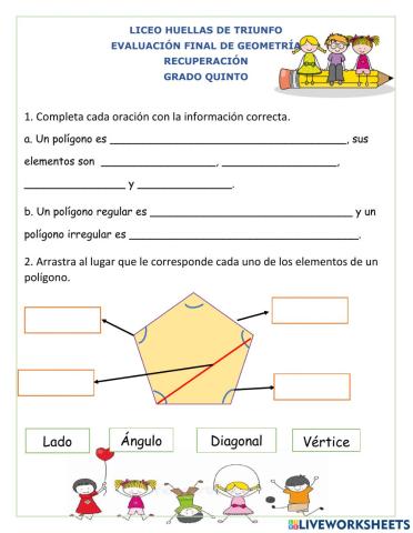 Recuperación Evaluación de Geometría