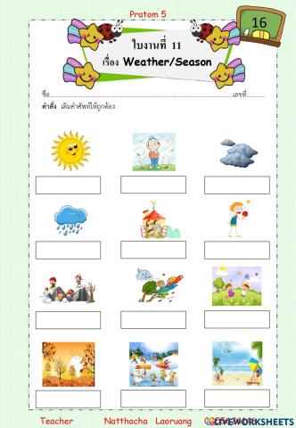 The weather - Season 4