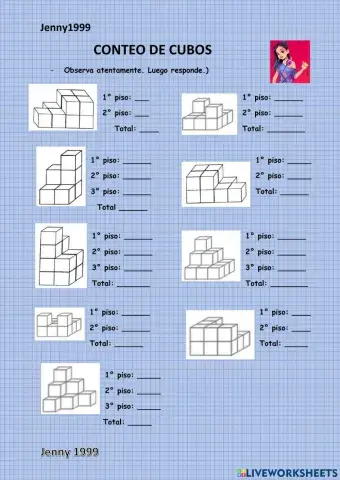 Conteo de cubos