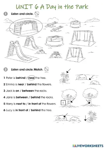 Give me Five 1 - Unit 6 Aday in the park The End