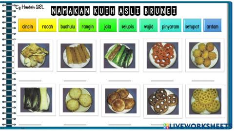 Mib kuih asli brunei