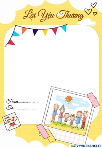 Thông điệp yêu thương