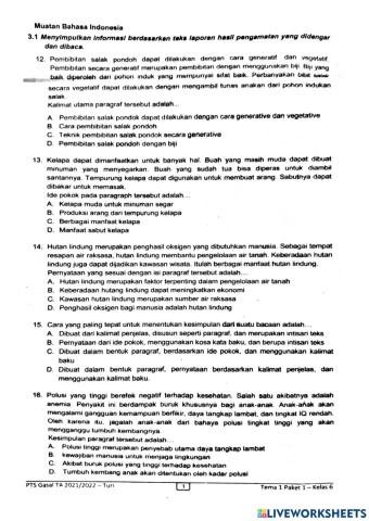 Uts paket 1 b indonesia