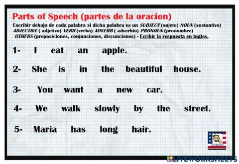 Parts of Speech