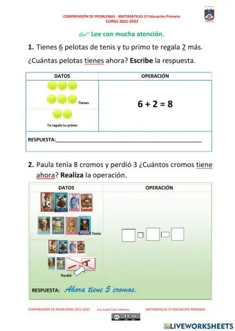 Comprensión de problemas