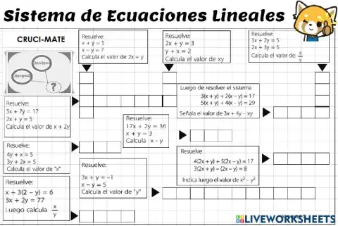 Sistema de Ecuaciones Lineales