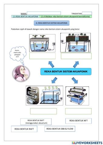 2.5.4 Lakaran Akuaponik