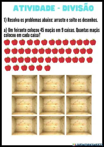 Divisão na prática online