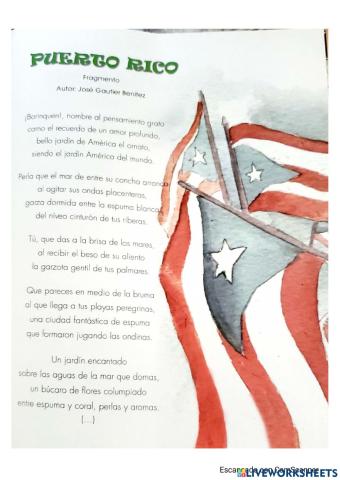 Poema puerto rico
