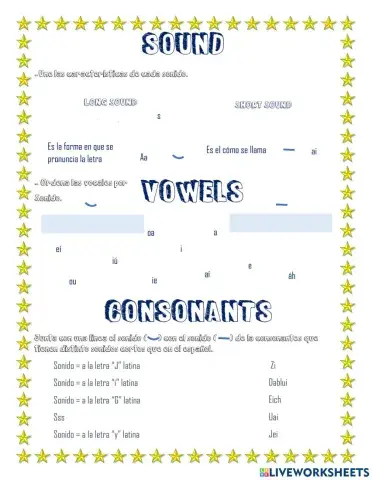 Sonidos largos y sonidos cortos