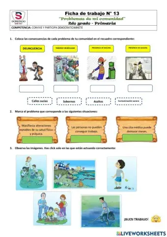 Problemas de mi comunidad
