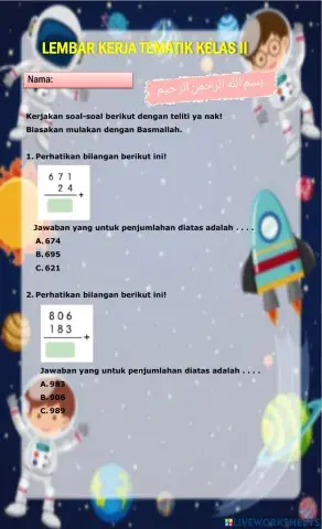 Penjumlahan Sederhana Sampai 1000