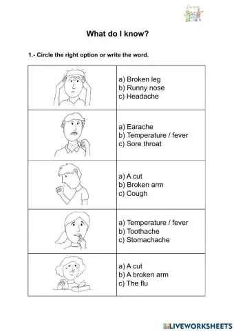 Assessment test - At the doctor's