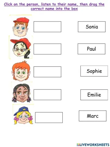 Comment tu t'appelles