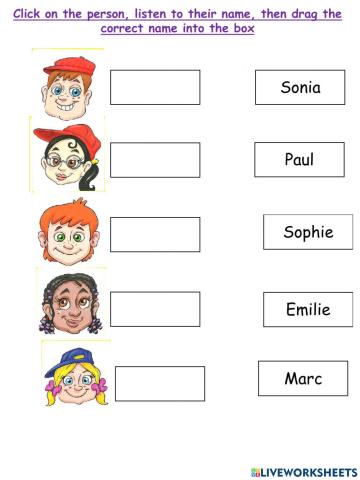 Comment tu t'appelles