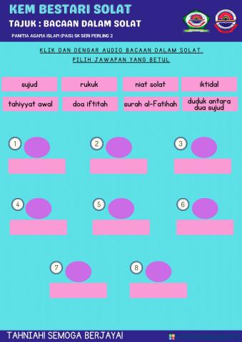 Kem bestari solat : bacaan dalam solat