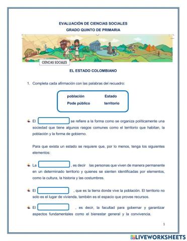 EL ESTADO Y LAS LEYES COLOMBIANAS