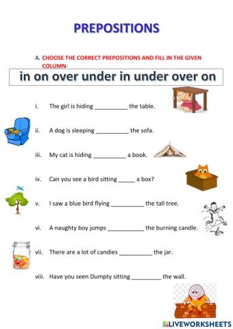 Prepositions
