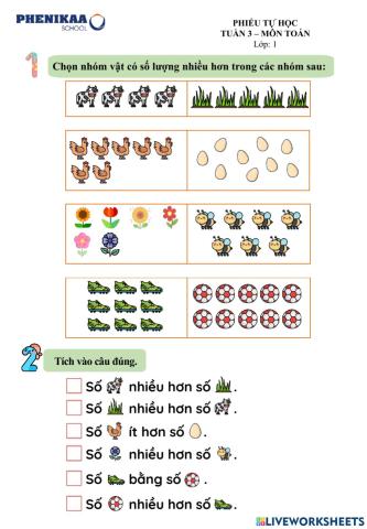 Phiếu cuối tuần 3