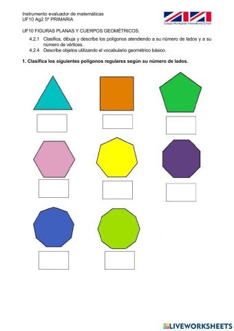 Uf10 figuras planas y cuerpos geométricos