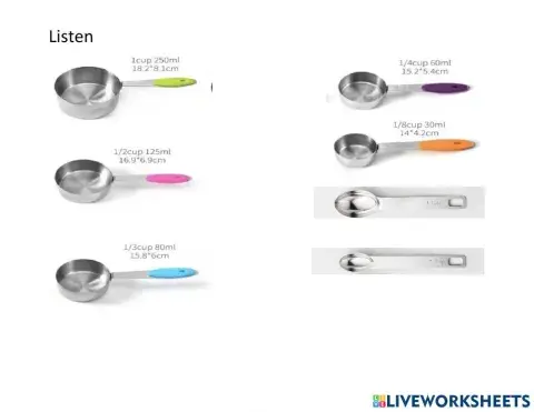 Listening to different measurements