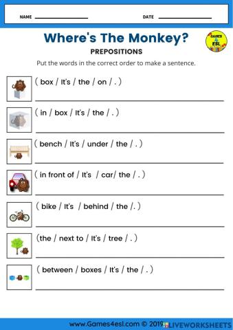 Prepositions 2