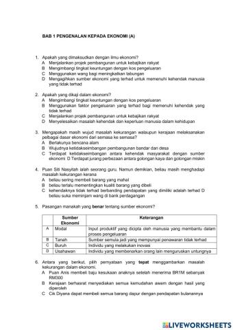 Bab 1 pengenalan kepada ekonomi (a)