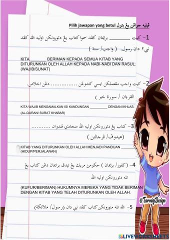 Pengertian dan Hukum Beriman kepada Kitab