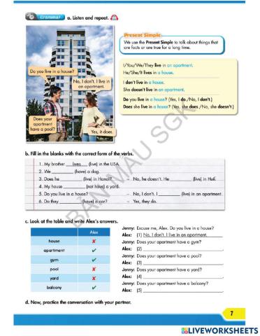 Unit 1 page 7 grade 6